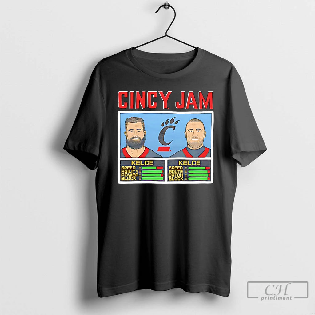 Classic Cincy Jam Cincinnati Bearcats Kelce And Kelce T Shirts Hoodie Longsleeve