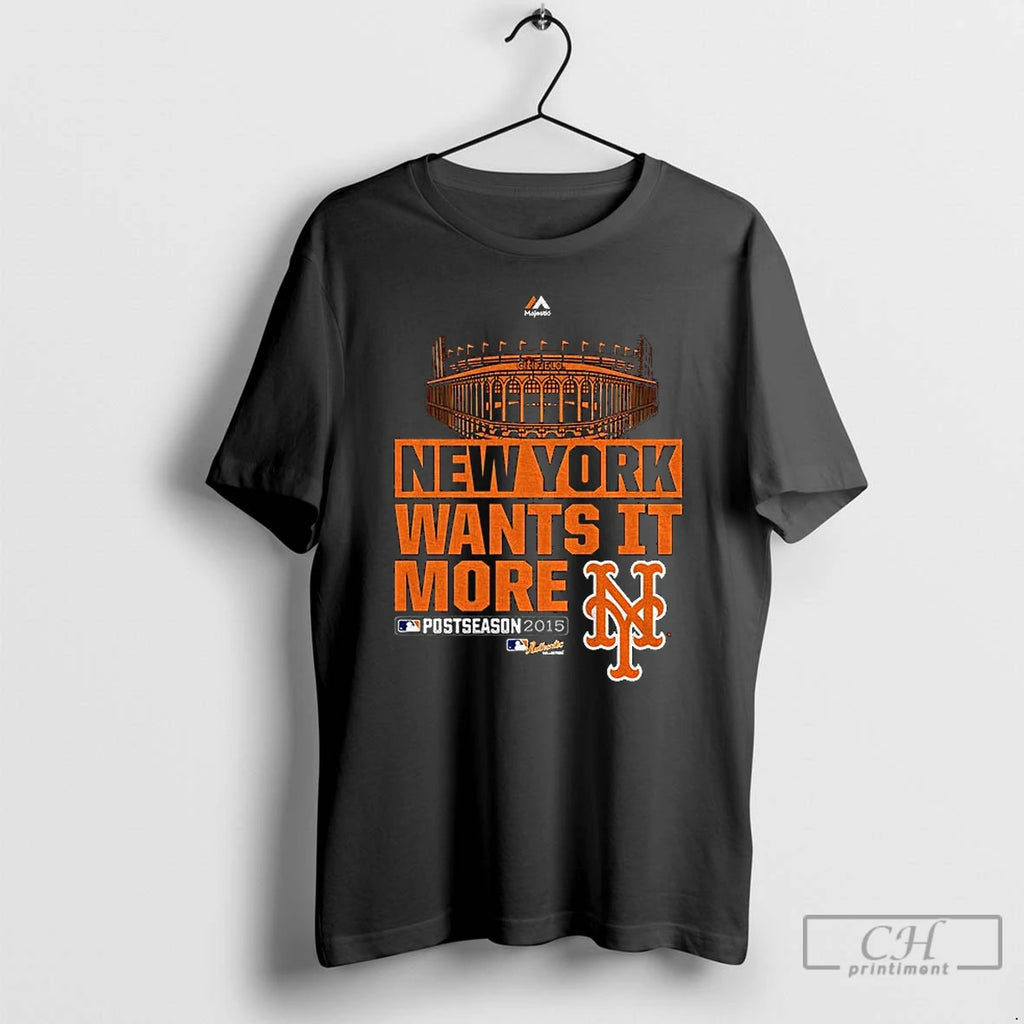 Classic Citi Field New York Mets Wants It More Playoff Postseason 2015 Mlb Baseball