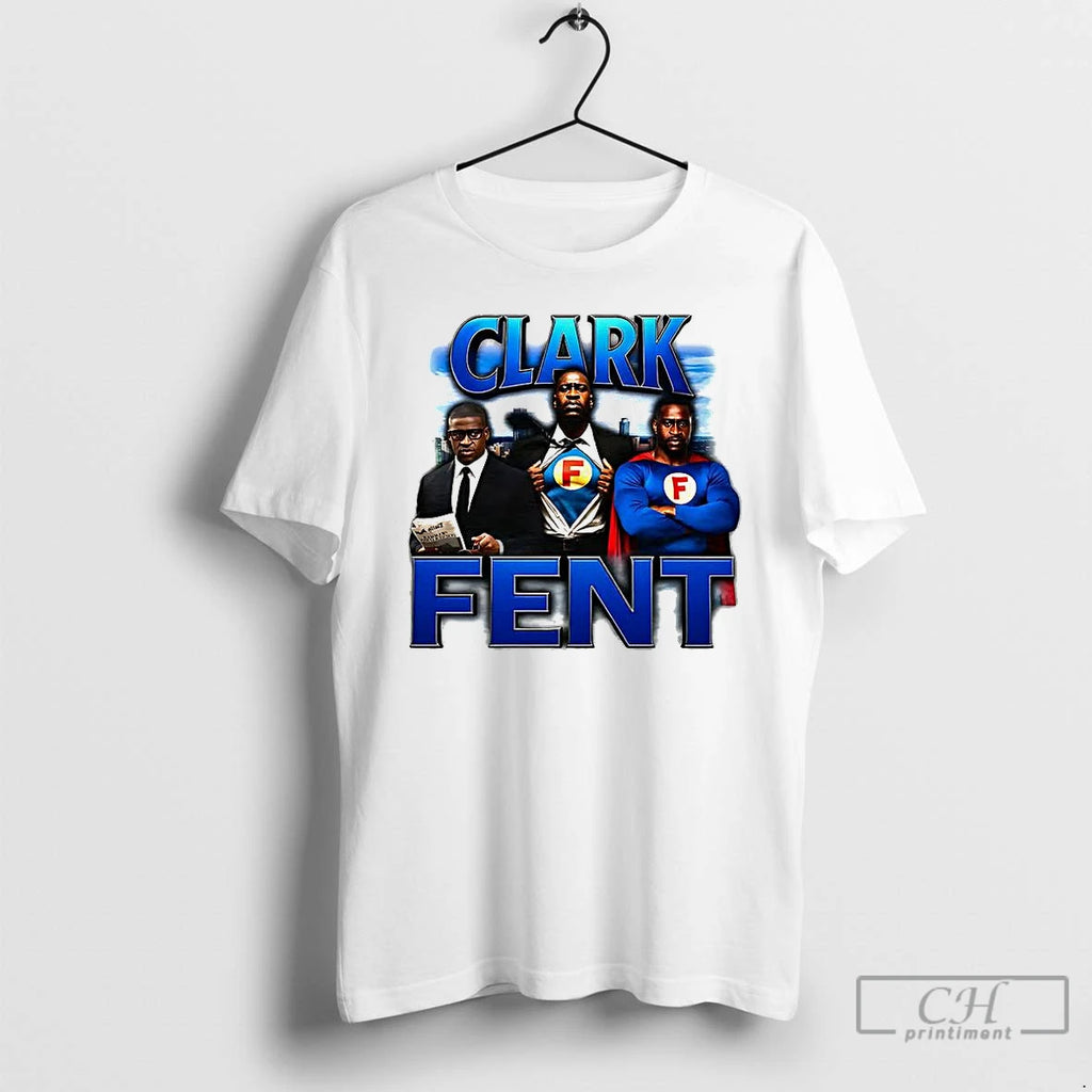 Classic Clark Fent George Floyd Clark Kent Supperman Parody T Shirts Hoodie Longsleeve