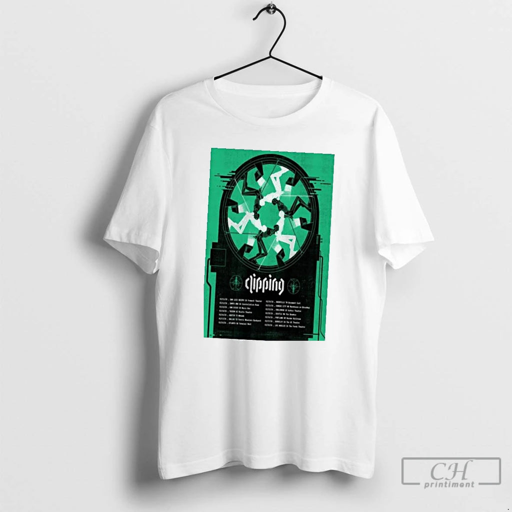Classic Clipping 2026 Us Tour T Shirts