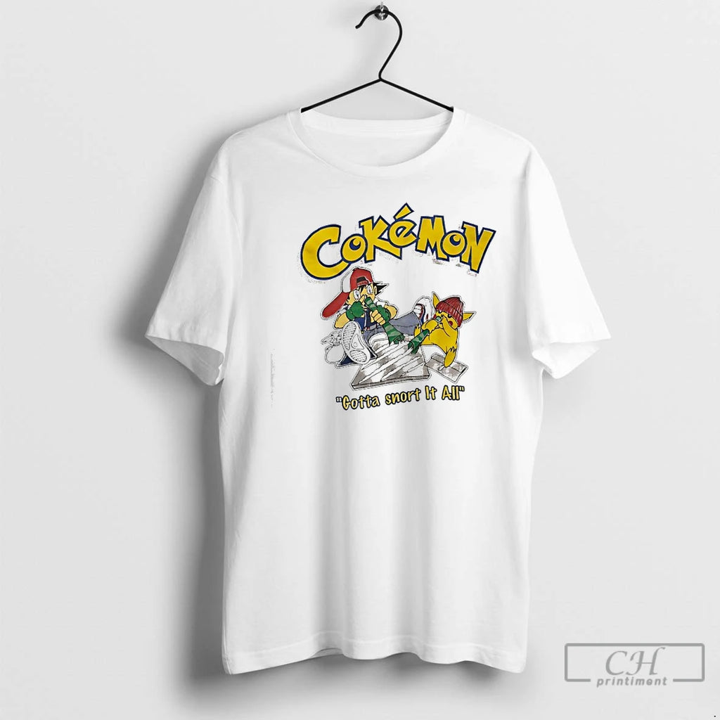 Classic Cokemon Gotta Snort It All