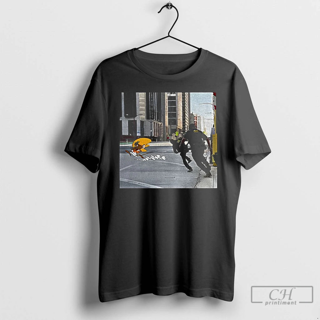 Classic Cyclist Taunting Ice Agents T Shirts Hoodie Longsleeve