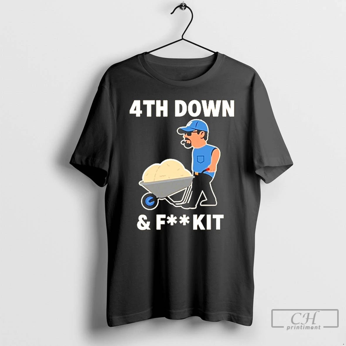 Classic Dan Campbell 4th Down And Fk It T Shirts Hoodie Longsleeve