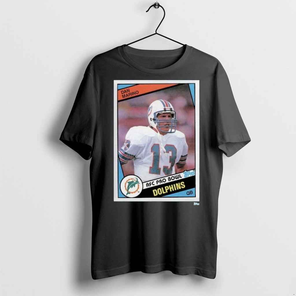 Classic Dan Marino Afc Pro Bowl Qb Miami Dolphins Trading T Shirtss T Shirts