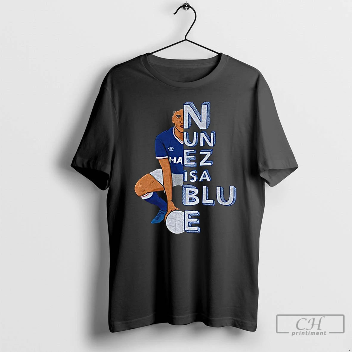 Classic Darwin Nunez Saudi Pro League Football Nunez Is A Blue T Shirts Hoodie Longsleeve