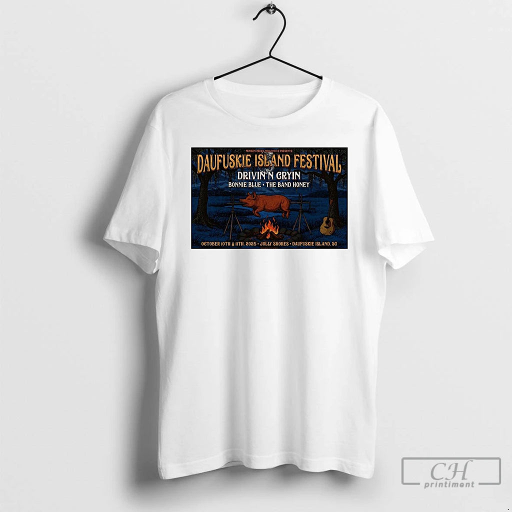Classic Daufuskie Island Festival October 10 11 2025 Daufuskie Island Sc T Shirts