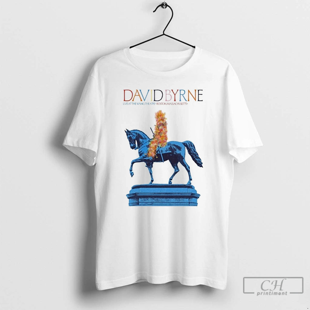 Classic David Byrne Oct 2 4 2025 Boston Ma Tour T Shirts Hoodie Longsleeve