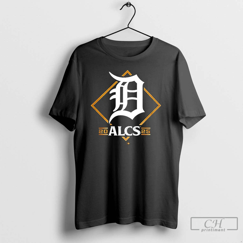 Classic Detroit Tigers Alcs 2025 Logo T Shirts