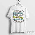 Classic Diaper Changing Fart Battling First Time Father T Shirts
