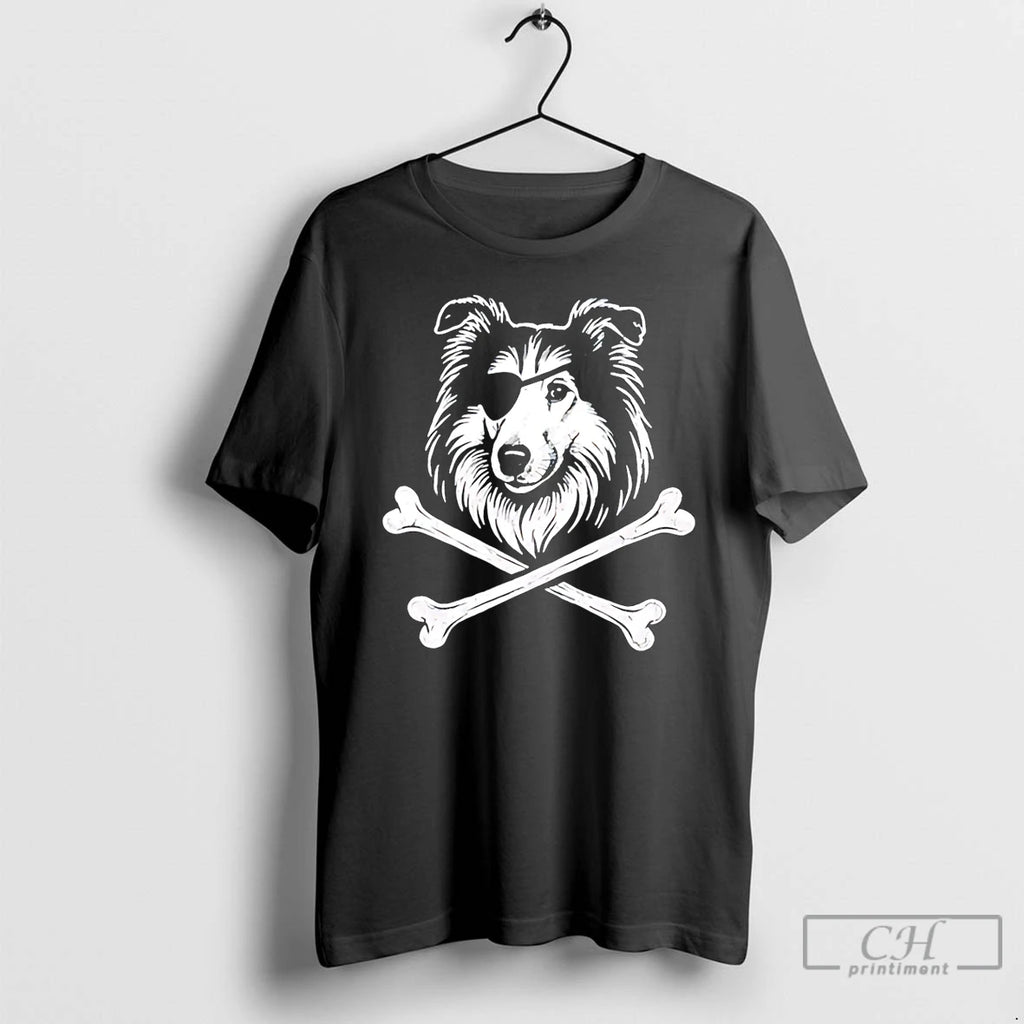 Classic Dog Eyespatch Rev Pirate Reveille Flags T Shirts Hoodie Longsleeve