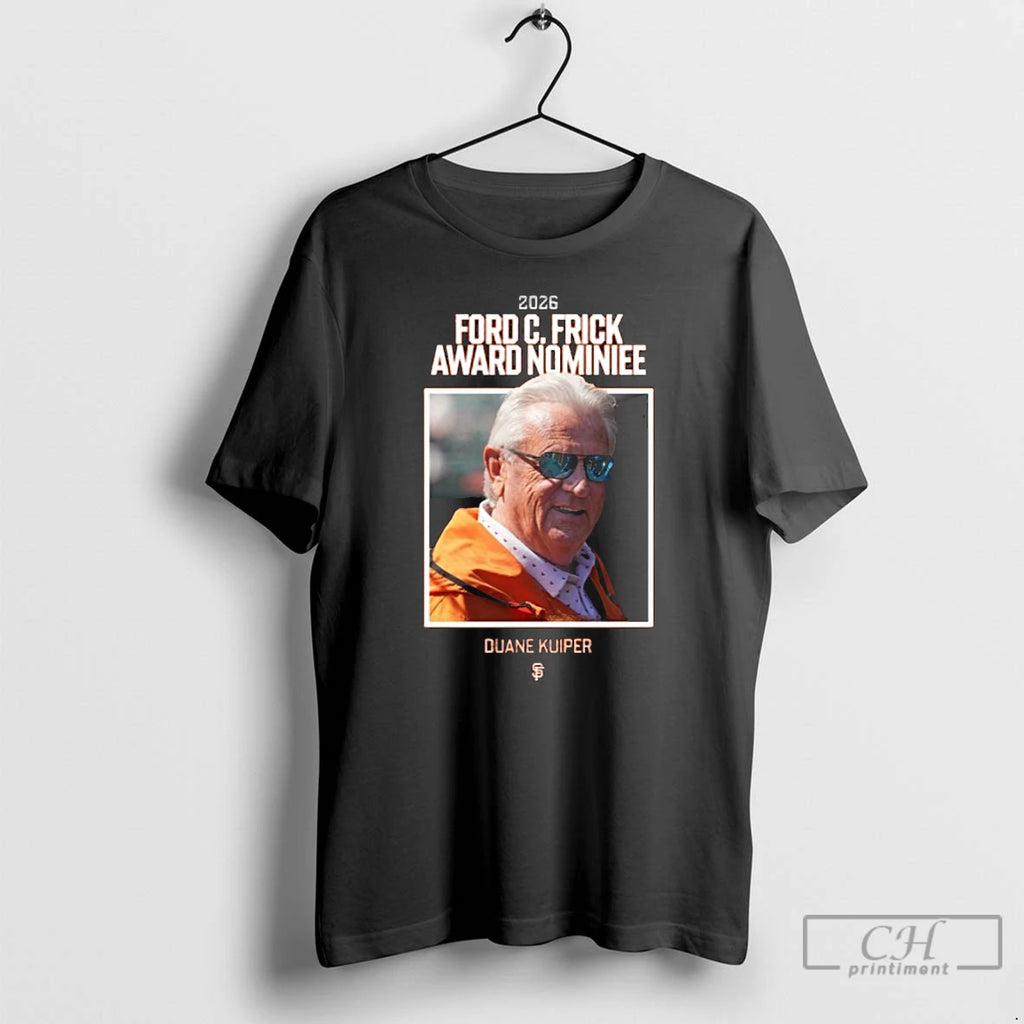 Classic Duane Kuiper 2026 Ford C Frick Award Nominiee T Shirts Hoodie Longsleeve
