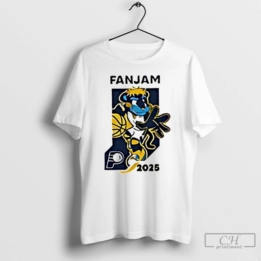 Classic Fanjam Indiana Pacers Nba Team Mascot T Shirts Hoodie Longsleeve