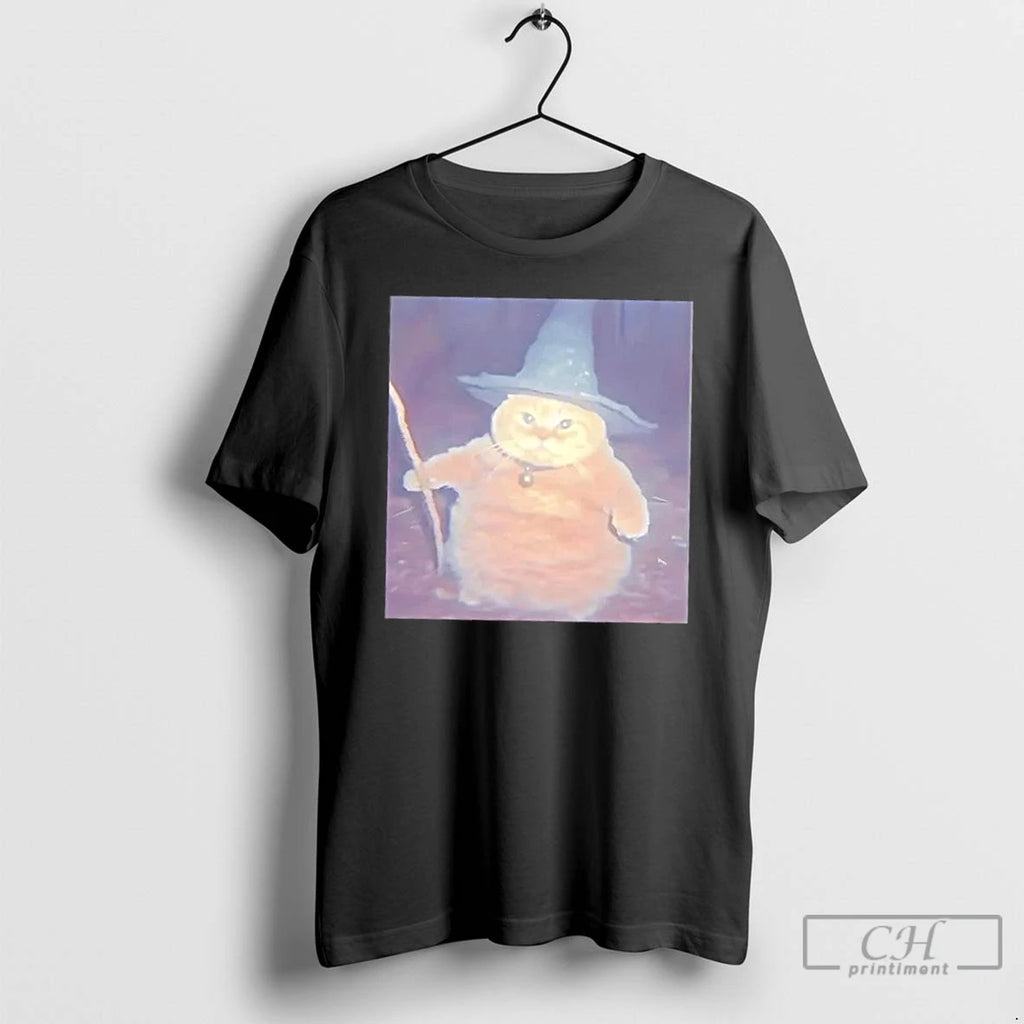 Classic Fat Cat Wizard Halloween T Shirts Hoodie Longsleeve