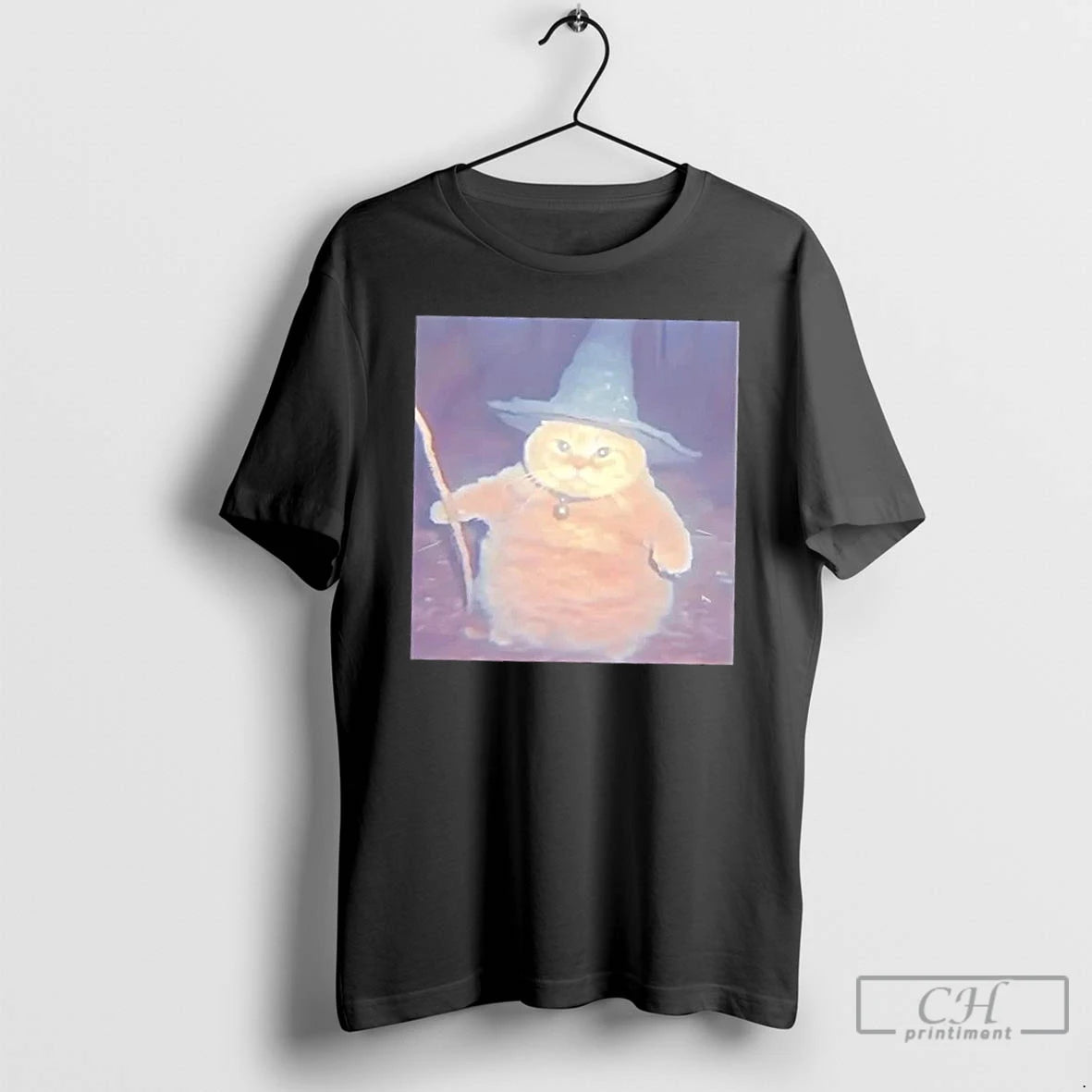 Classic Fat Cat Wizard Halloween T Shirts Hoodie Longsleeve