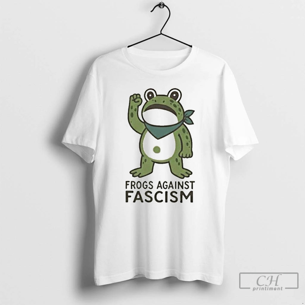 Classic Fck Ice Portland Frog Against Fascism T Shirts