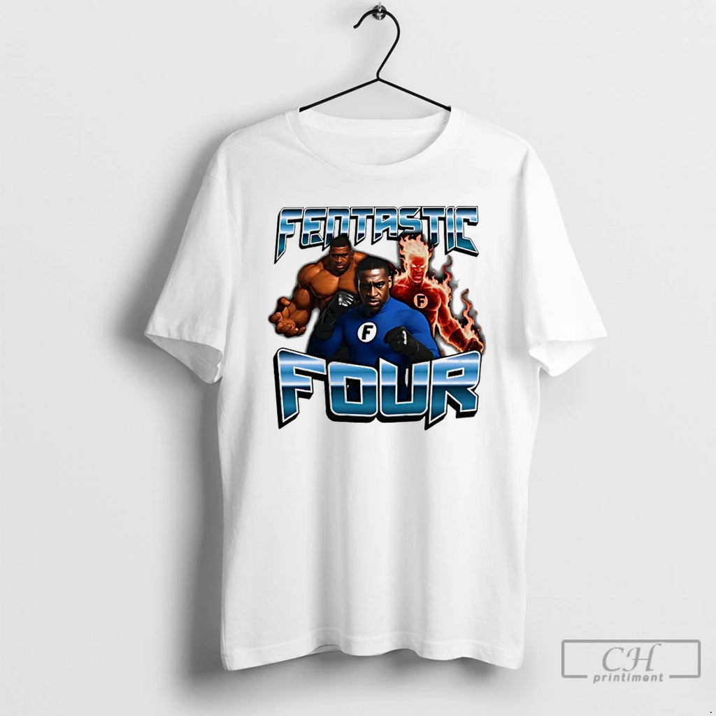Classic Fentastic Four George Floyd Mister Fantastic T Shirts Hoodie Longsleeve