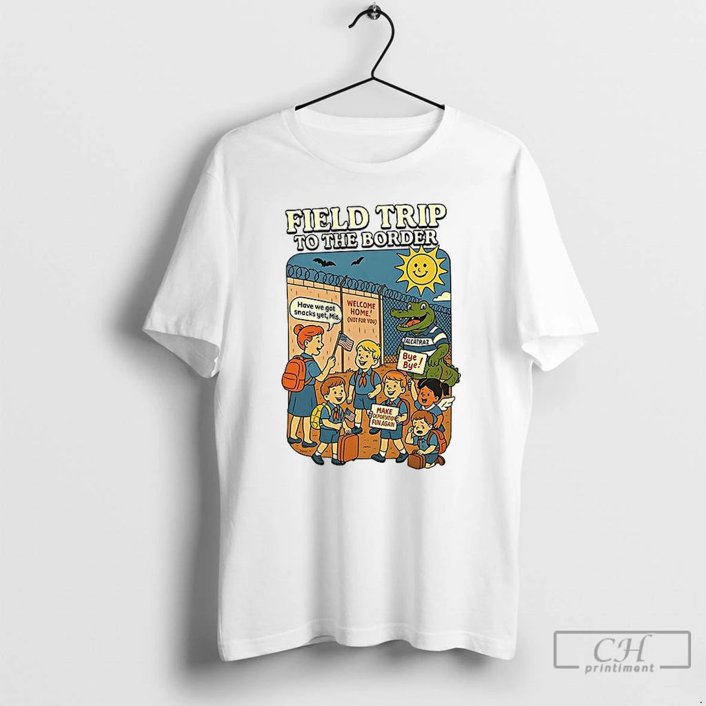 Classic Field Trip To The Border Subtle Abolish Ice T Shirts
