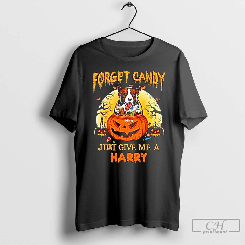 Classic Forget Candy Just Give Me A Harry Halloween T Shirts Hoodie Longsleeve