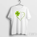 Classic Four Leaf Clover Heart St Patricks Day