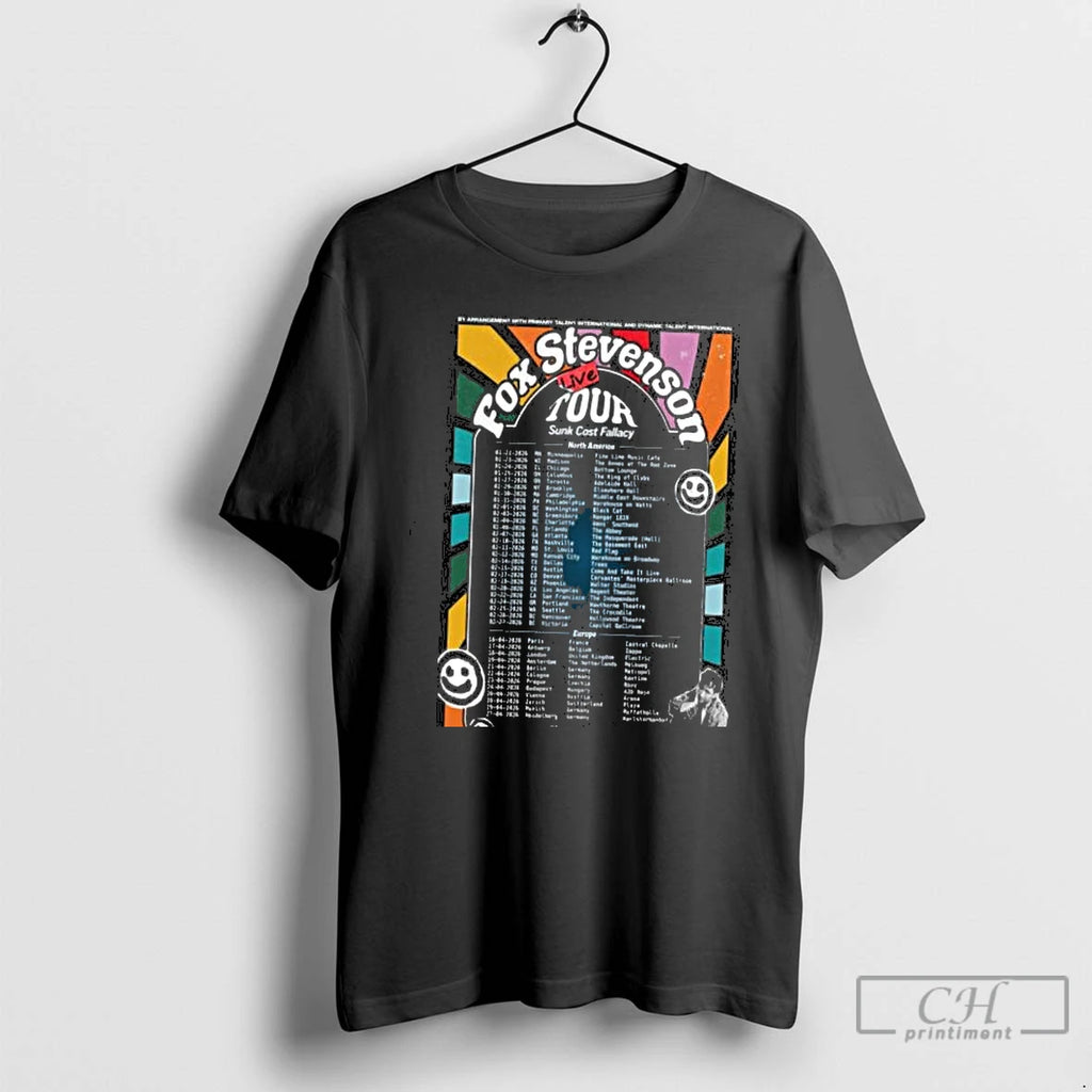 Classic Fox Stevenson North America Europe 2026 T Shirts