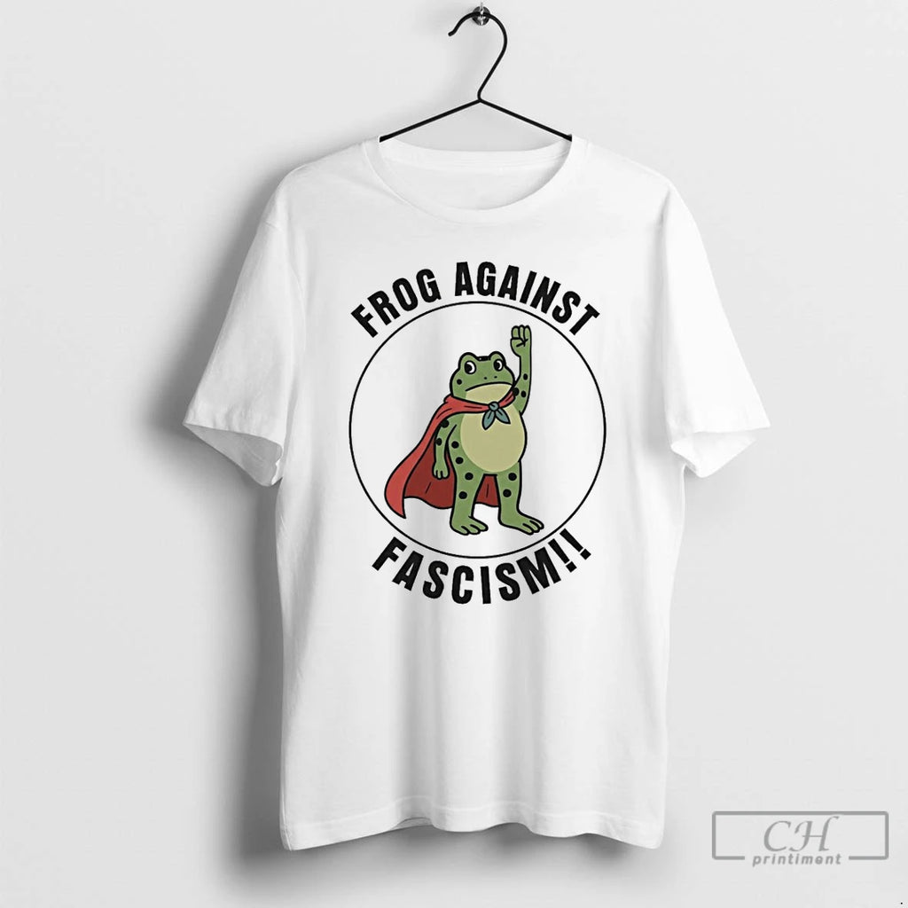 Classic Frog Against Fascism T Shirts