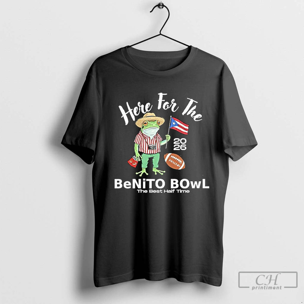 Classic Frog Here For The Benito Bowl 2026 The Best Half Time