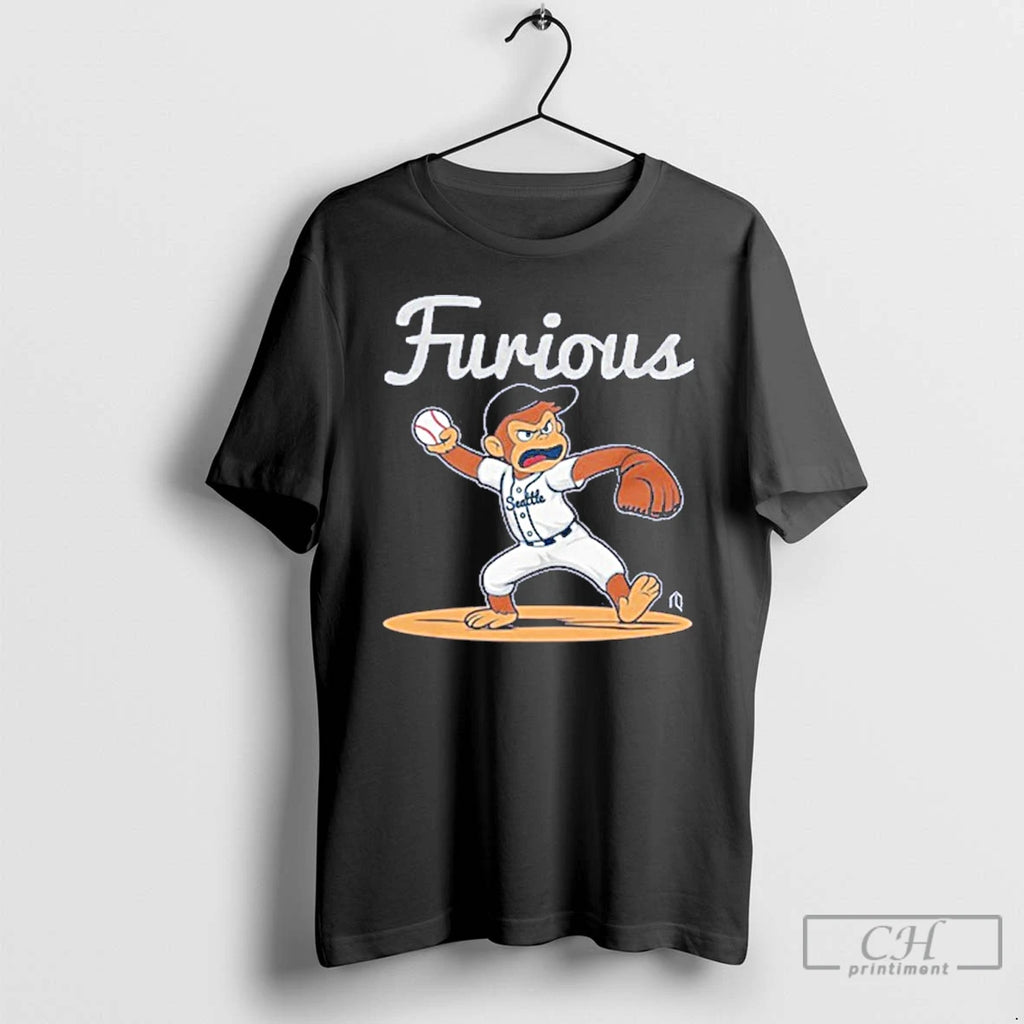 Classic Furious Seattle Mariners Alcs T Shirts