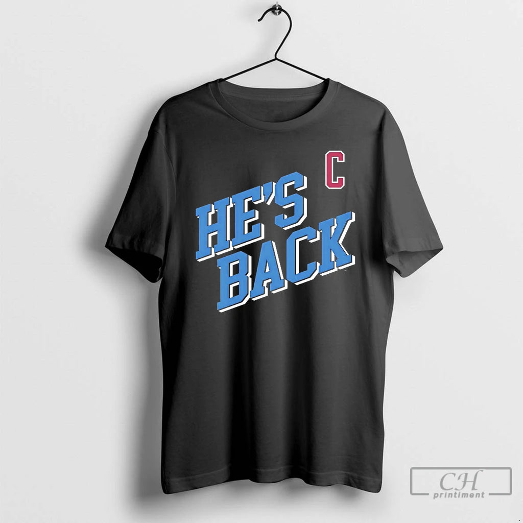 Classic Gabriel Landeskog Hes Back Colorado Avalanche T Shirts Hoodie Longsleeve