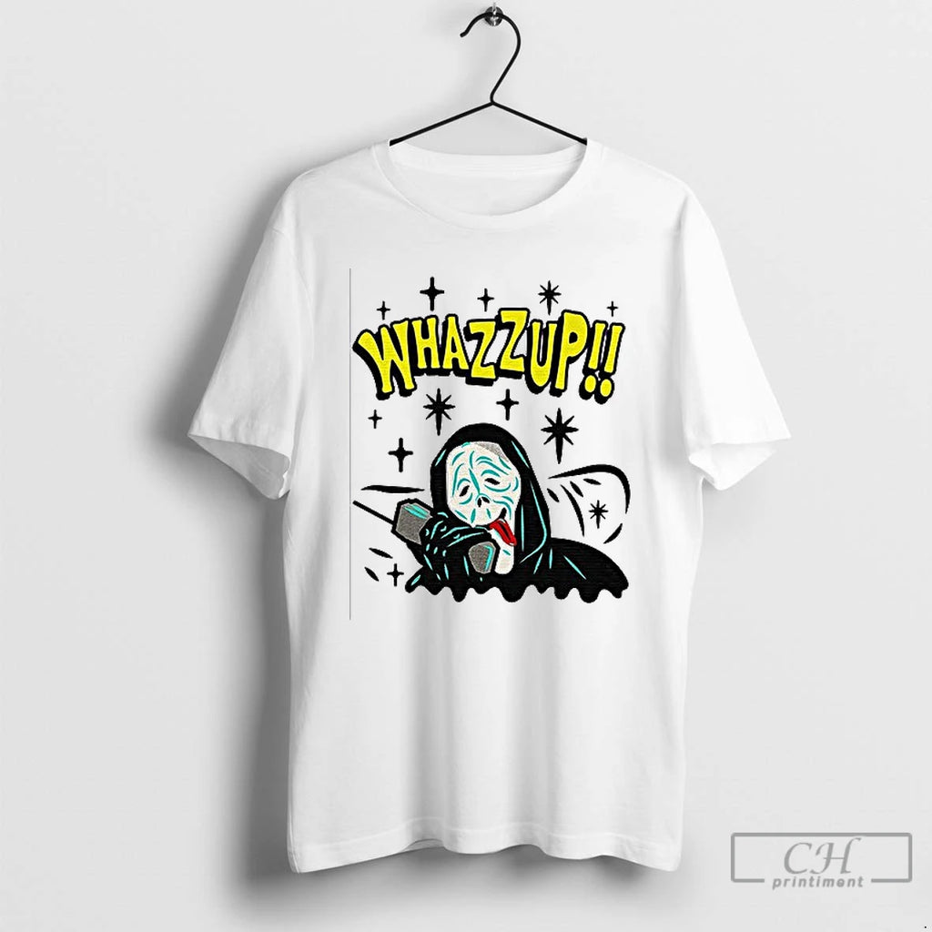 Classic Ghostface Whazzup Halloween T Shirs Sweater
