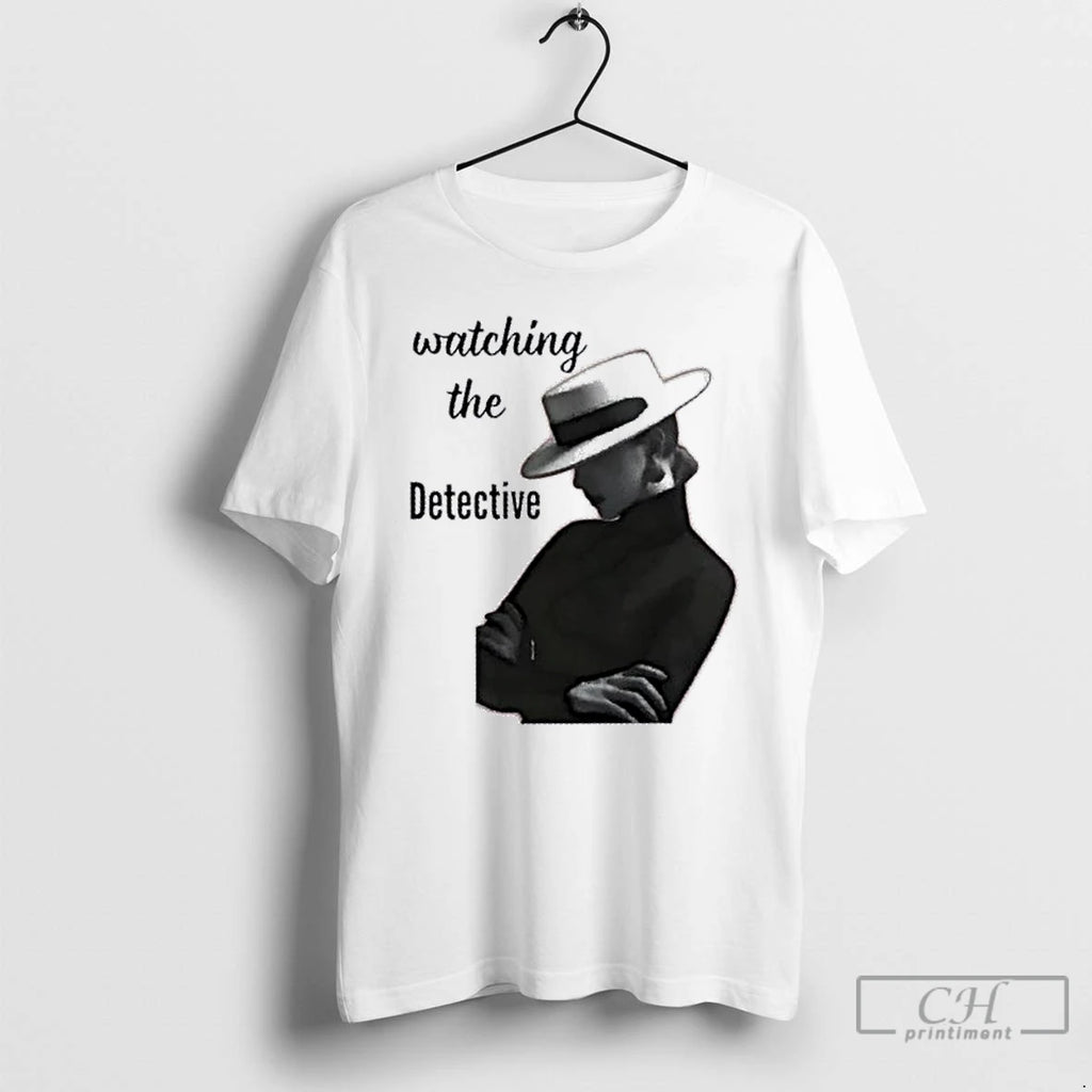 Classic Girl Watching The Detective T Shirts Hoodie Longsleeve