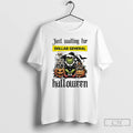 Classic Grinch Just Waiting For Dollar General Pumpkin Halloween 2025 T Shirts Hoodie Longsleeve