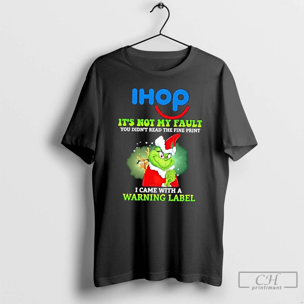 Classic Grinch X Ihop Its Not My Fault You Didnt Read The Fine Print