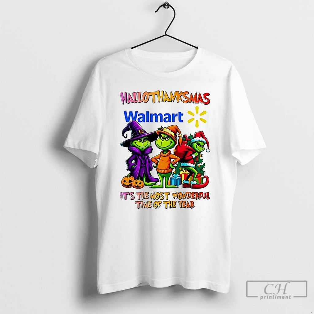Classic Grinch X Walmart Its The Most Wonderful Time Of The Year 2025 Happy Hallothanksmas
