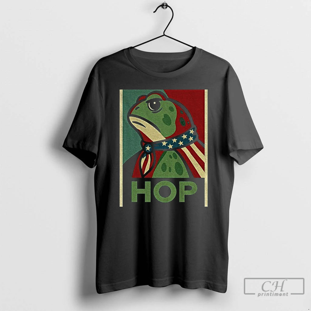 Classic Hop No Hope Without Hop I Resist Portland Frog T Shirts