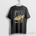 Classic Halftone Motoamerica Long Sleve T Shirts Hoodie Longsleeve