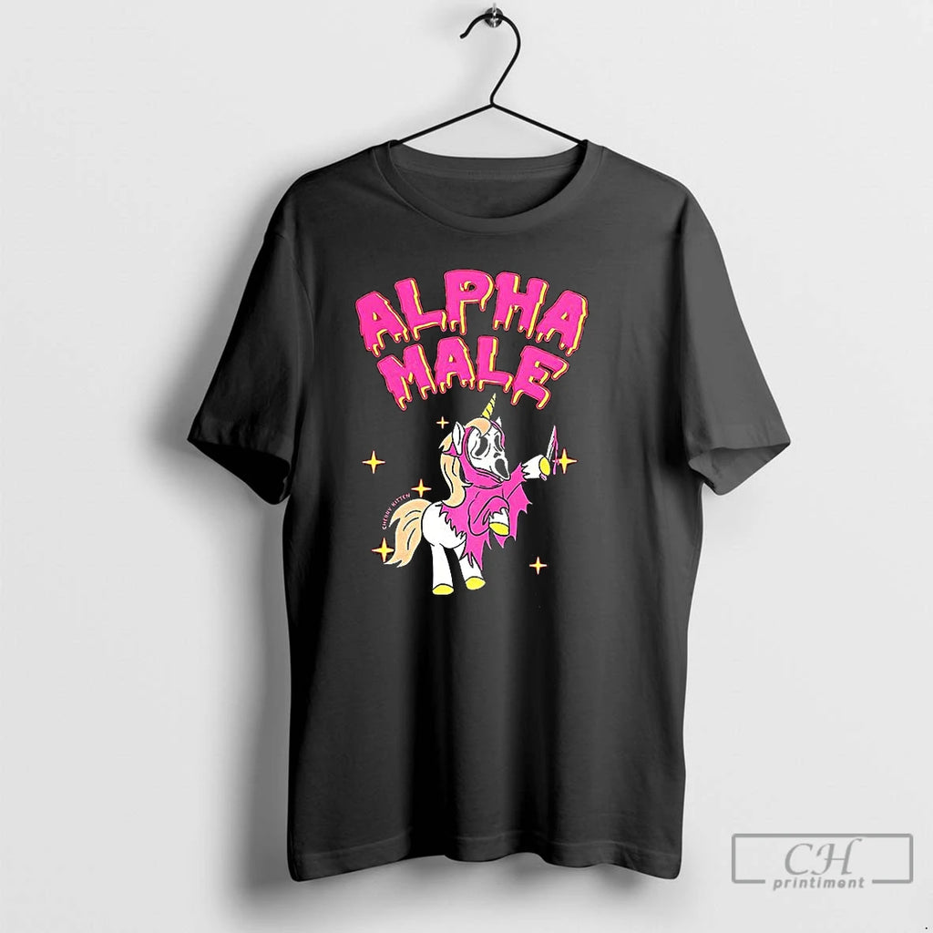 Classic Halloween Unicorn Alpha Male Ghostface T Shirts Hoodie Longsleeve