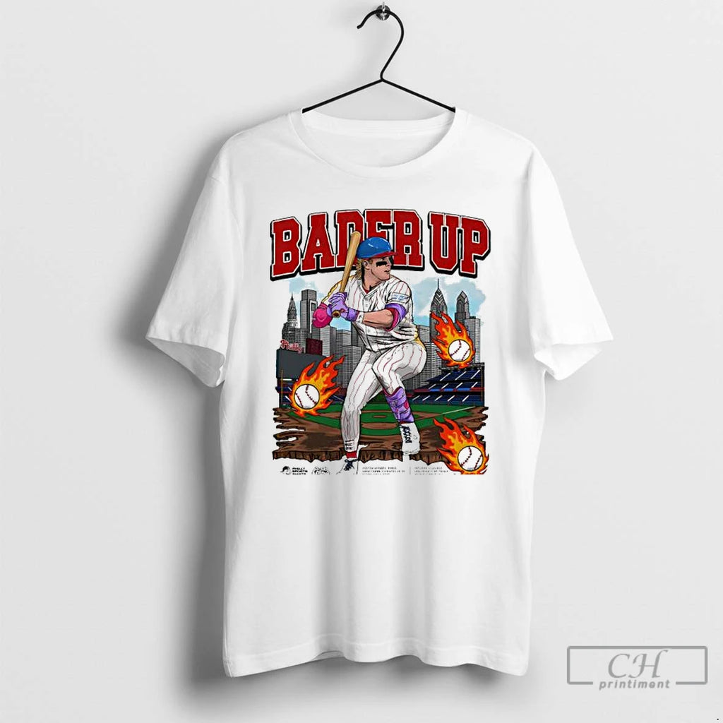 Classic Harrison Bader Bader Up T Shirts Hoodie Longsleeve