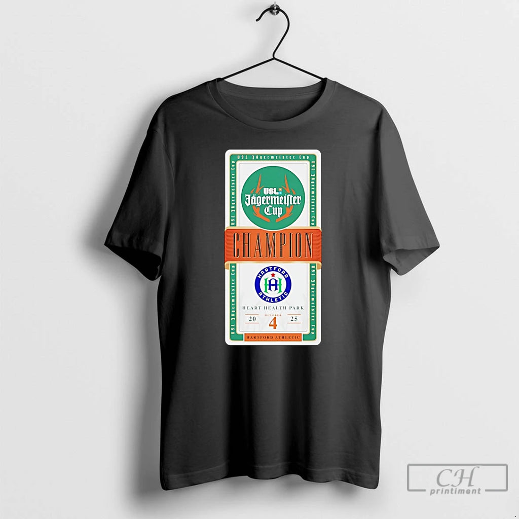 Classic Hartford Athletic 2025 Usl Fagermeilter Cup Champion Heart Health Park T Shirts Hoodie Longsleeve