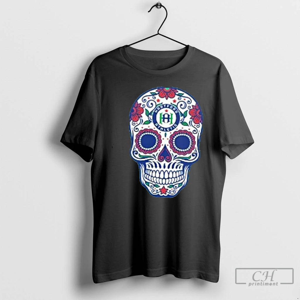 Classic Hartford Heather Kelly Skull T Shirts