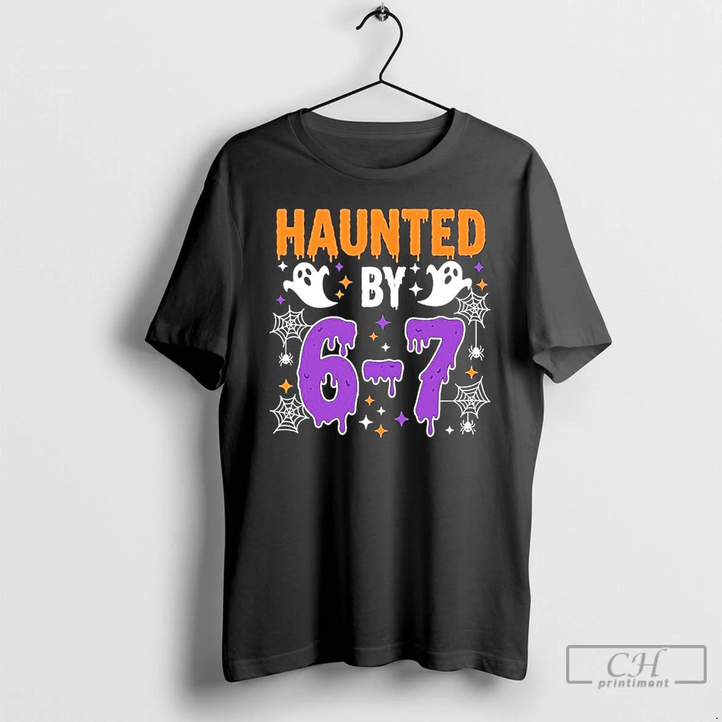 Classic Haunted By 67 Halloween Gift Meme T Shirts