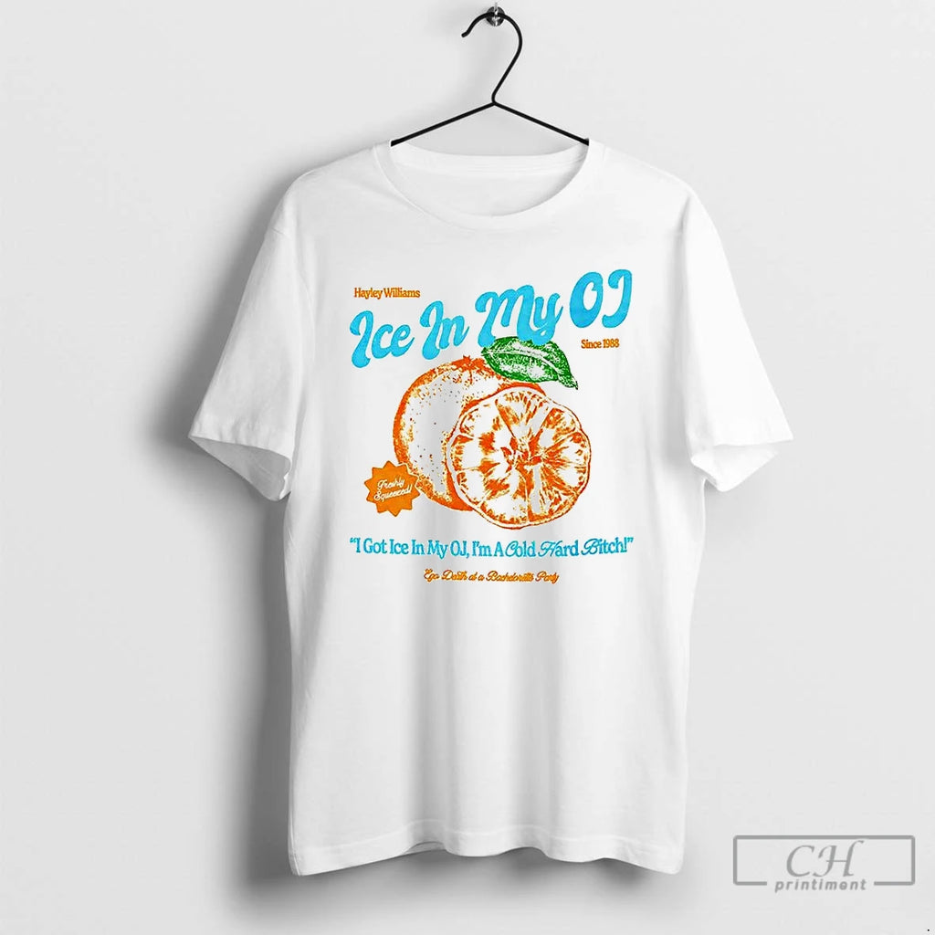 Classic Hayley Williams Ice In My Oj T Shirts Hoodie Longsleeve