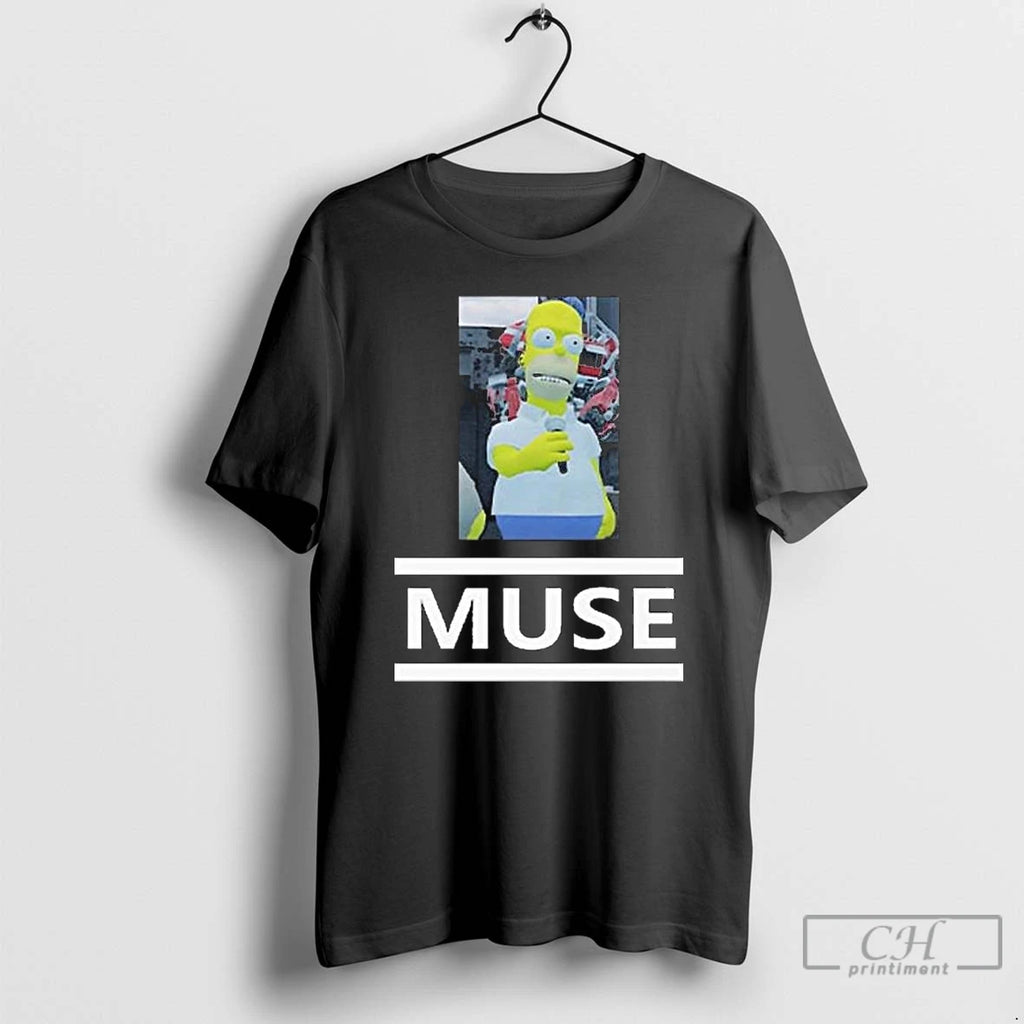 Classic Homer Simpson Muse Long Sleve T Shirts