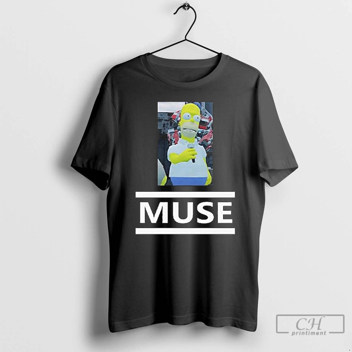 Classic Homer Simpson Muse Long Sleve T Shirts