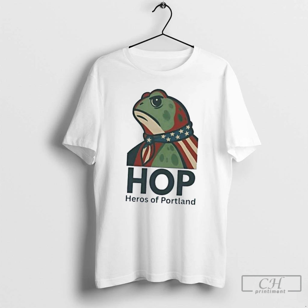 Classic Hop Heros Of Portland Frog 2025 T Shirts