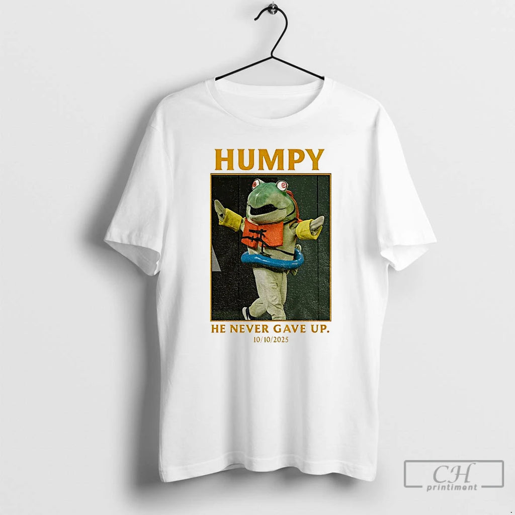 Classic Humpy Salmon Seattle Mariners Mlb Baseball He Never Gave Up 10 10 2025