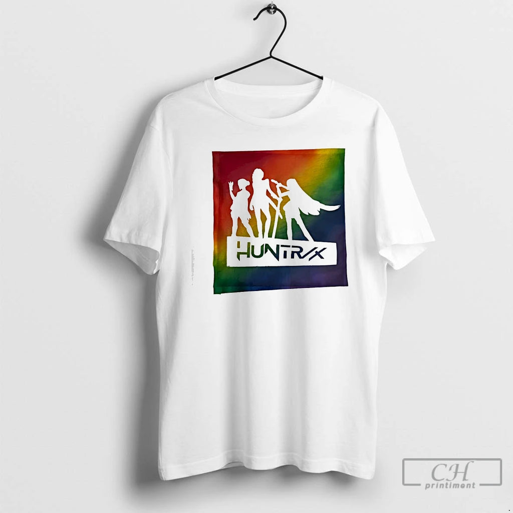 Classic Huntrix Demon Hunter Kpop Pride Month Flag Lgbt T Shirts