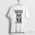 Classic Husky Controlling My Mouth Is The Easy Part Subtitles On My Face T Shirts