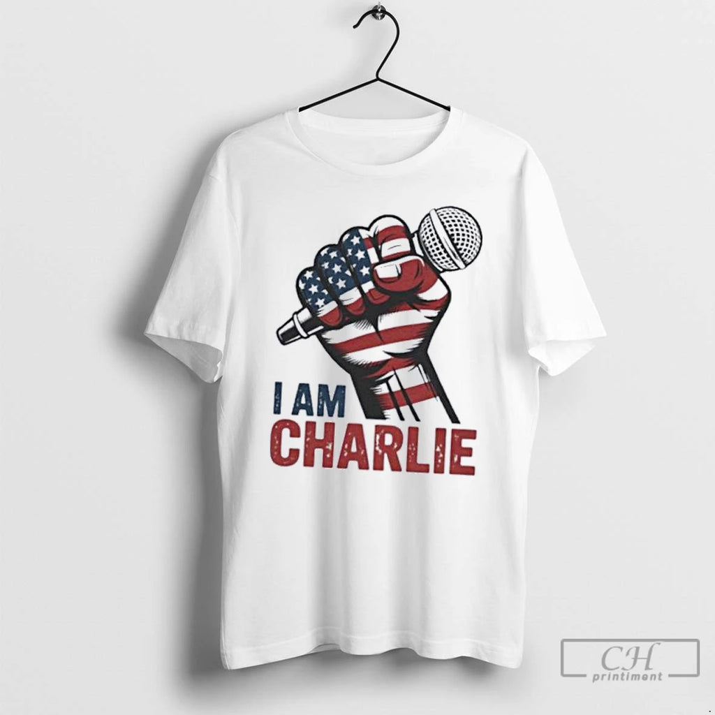 Classic I Am Charlie Kirk Statement T Shirts