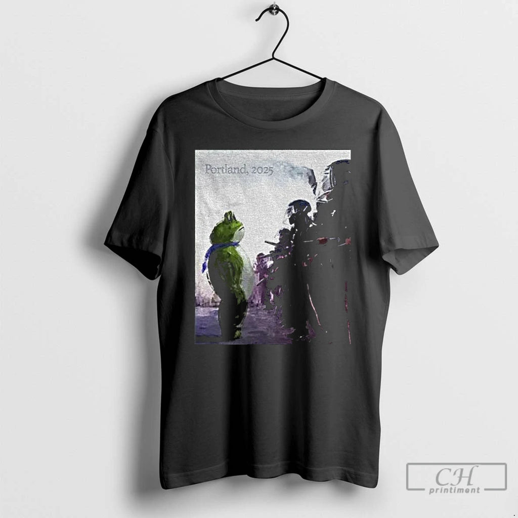 Classic I Stand With Frog Portland Resist Frog T Shirts