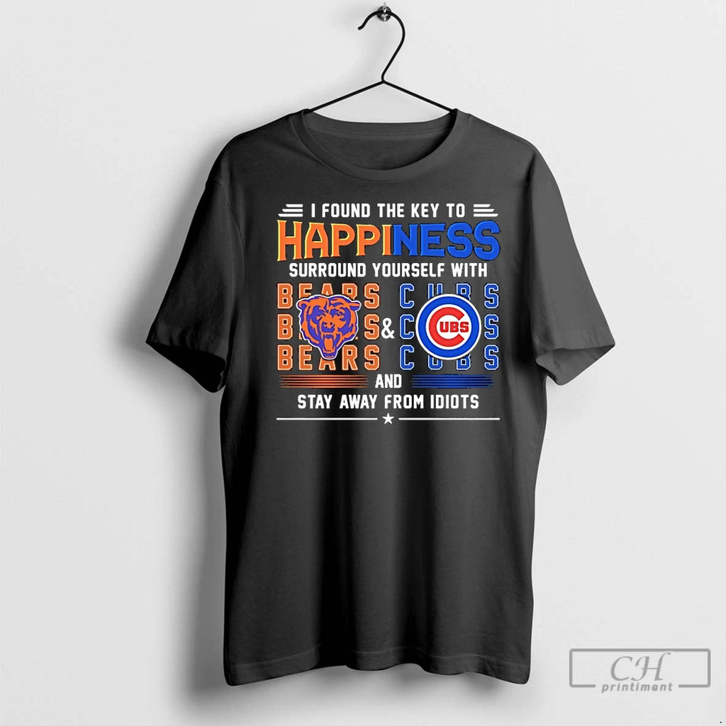Classic I Found The Key To Happiness Surround Yourself With Bears Cubs And Stay Away
